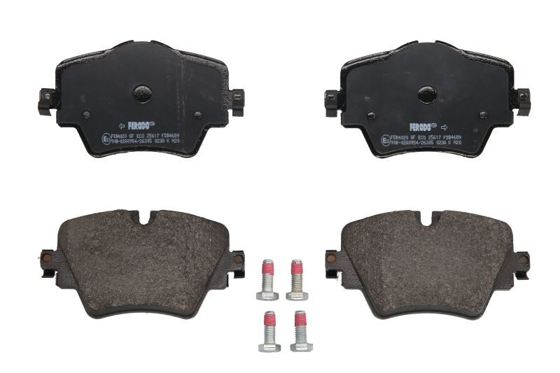 Ferodo Ön Fren Balatası / F45 - F46 - F39 / 34106884492 - Fdb4689