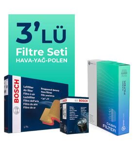 301 C-Elysee Partner 1.6Hdı Bakım Seti Hava Yağ Polen Filtresi