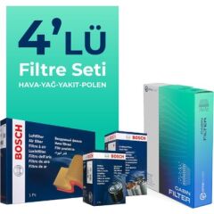 301 C-Elysee Partner 1.6Hdı Bakım Seti Hava Yağ Yakıt Polen Filtresi