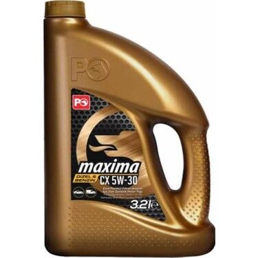 PETROL OFİSİ MOTOR YAĞI 5W30 CX 3.2 LİTRE PARTİKÜLLÜ