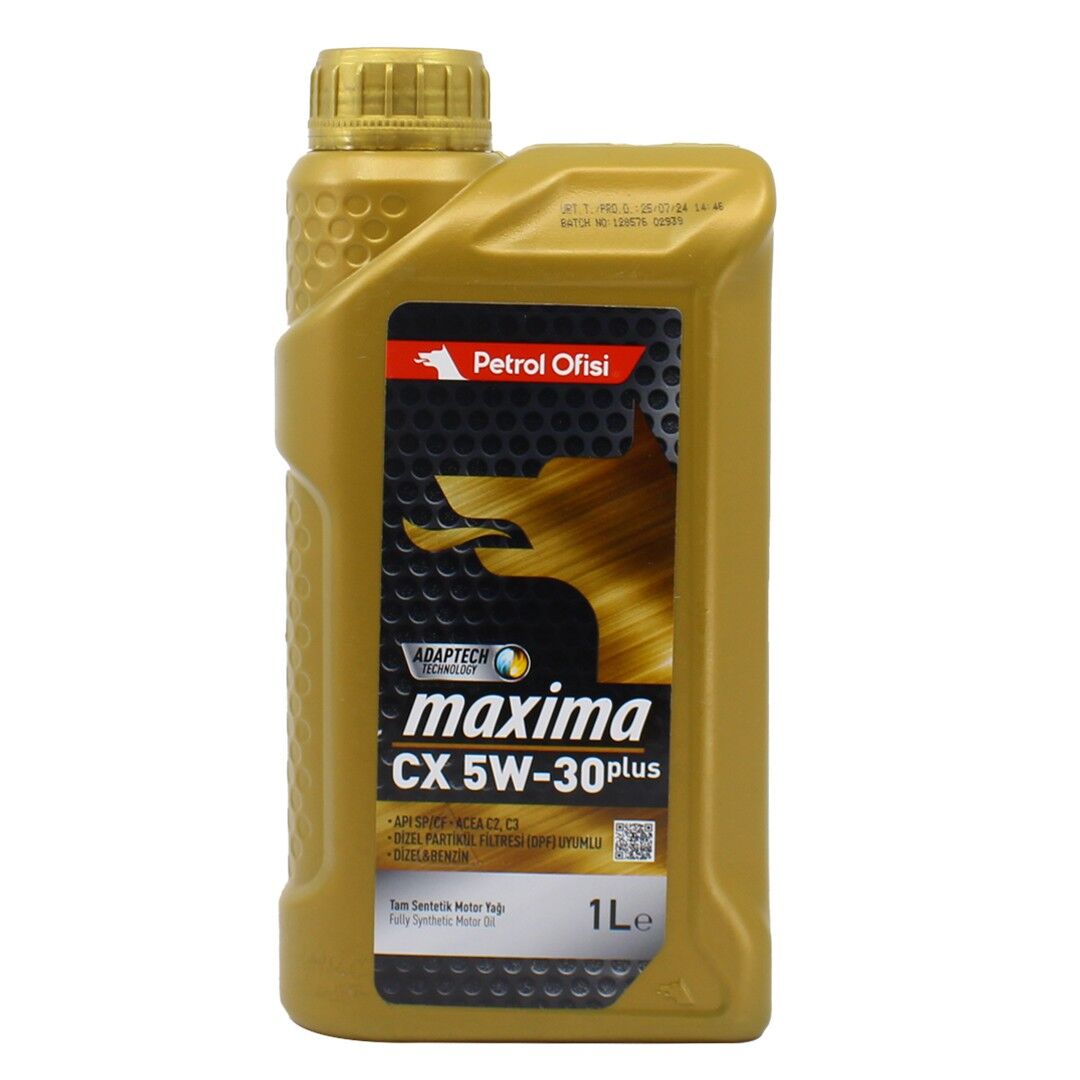PETROL OFİSİ MOTOR YAĞI 5W30 CX 1 LİTRE