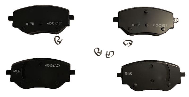 Delphi-Lp3644 Ön Fren Balatası Clio V 19> Taliant 21> Micra V 18> 1.0 Sce 1.0 Tce 1.5 Blue Dcı 410608885R-D106000Q1J