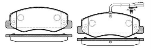 Mga-55148 Fren Balatası Arka Renault Master 3 (III) 10> Opel Movano B 10> 2.3Dci (Çift Teker) Karsan Jest