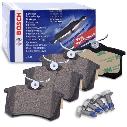 BOSCH 0986461769 ARKA FREN BALATASI 16MM GOLF 5 6 7 - AUDI A1 18> A3 13-16 - POLO 18> IBIZA 18> LEON 00-16 - OCTAVIA 97-17 - TAIGO 18> CADDY 04-15 - PASSAT 97-05 - GOLF 84-16 2Q0698451C-1E0698451G-1E0698451 -440605713R-1623180580