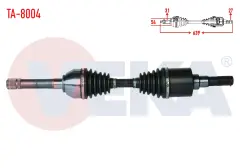 MGA-70770 Aks Komple Sağ-(TATA XENON 11/14) 266737750119