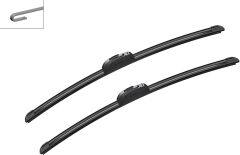 Ön Cam Silecek Seti 530/530Mm Aerotwın (Renault Kangoo Clio II Peugeot P 206/Renault Clio II/Volkswagen Passat/Audi