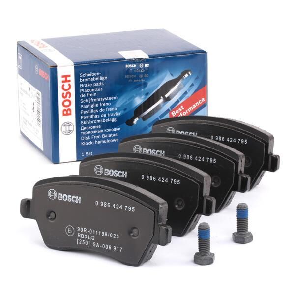 BOSCH 0986494592 | Renault Clio 3 2004-2010 Ön Fren Balatası