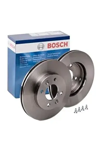 Bosch 0986479W68 Ön Fren Diski Takım Fiat Doblo 01> Albea Palio 1.3Mtj (257.4X20X 4 Delik Havalı)