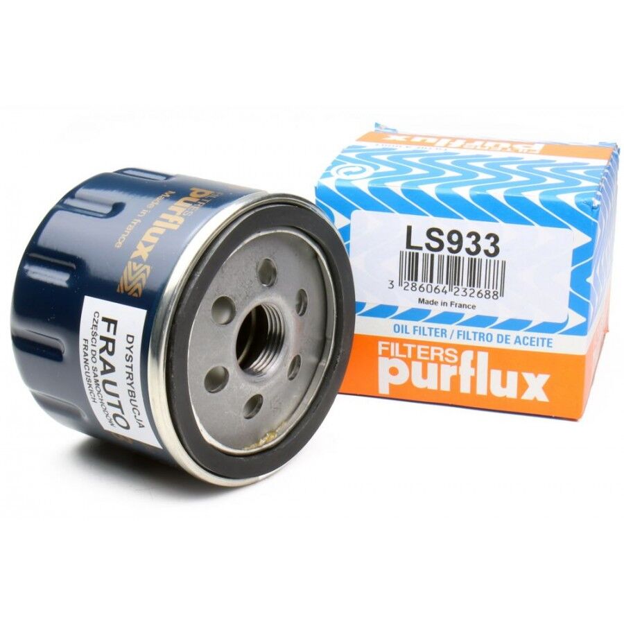 PURFLUX-LS933 - Yağ Filtresi (Renault Kangoo-Megane-Laguna-Trafic 1.9Dci / Nissan Qashqai 07-13 1.5Dci/Juke 10/1.5 Dci /Suzuki Grand Vitara 06 8200768927-7711949630-1520800Q0G