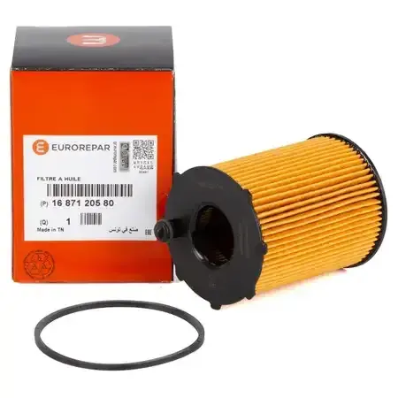 Psa 1687120580 | Citroen Peugeot Ford 1.4 1.6 Hdi Dizel Yağ Filtresi Eurorepar 1109AY-TAMT6714FDE-1109T3-1109S5