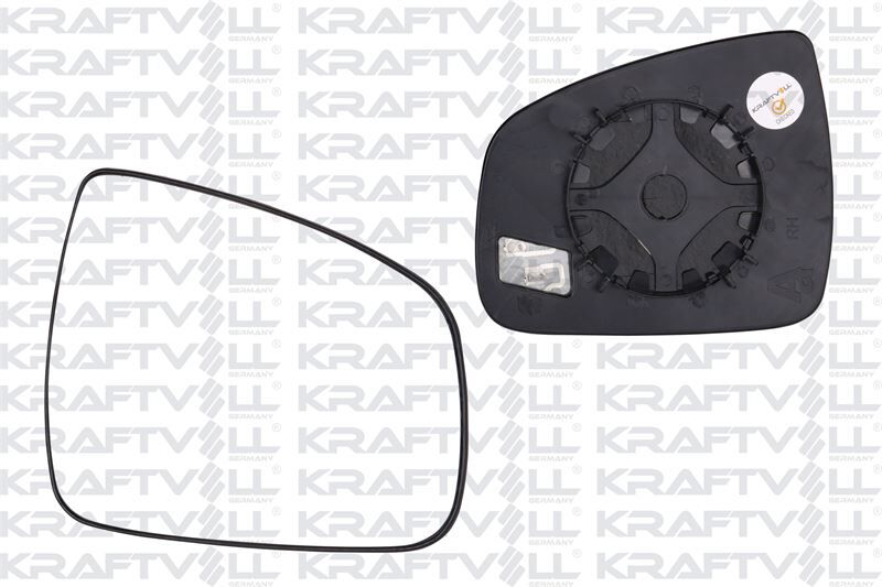 Dış Dikiz Ayna Camı Elektrikli Isıtmalı Convex Camlı Sağ Clio Symbol 13> -