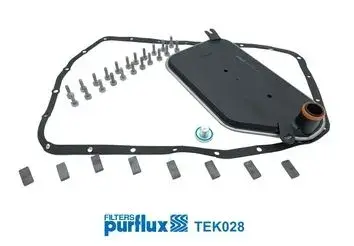 PURFLUX-TEK028 - Sanzuman Yağ Filtresi Contalı Bmw E39-E46 M52 M54