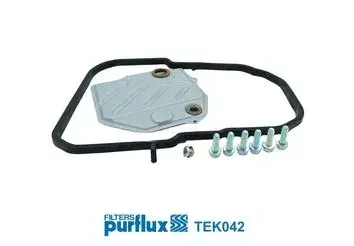 PURFLUX-TEK042 - Sanzuman Yağ Filtre Seti Mercedes W124 W201 W202 W140 Contalı