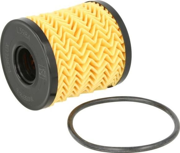 PURFLUX-L398A - Yağ Filtresi-(Citroen Berlingo 1.6 16V/Fiat Fiorino 1.4 Ford Transit V347 06-) O.E 1109CL-6C1Q6744AA-LR028438
