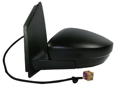 Dış Dikiz Aynası Sol Polo Elektrikli Ayna Astarlı Sinyallı Kor Noktalı Kare Soket - 6R1857507C9B9