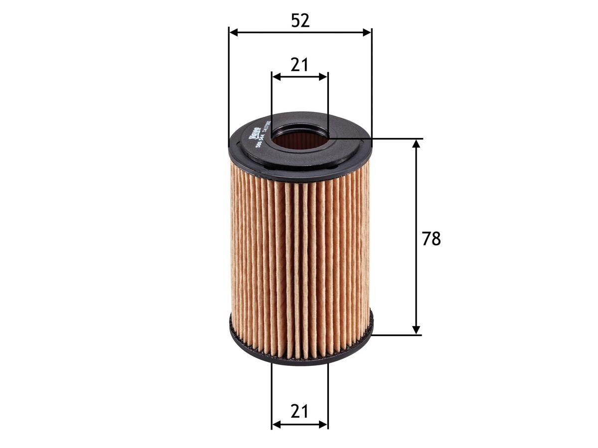 VALEO-586544 - Yağ Filtresi Mercedes Mercedes M166 A Serisi 01-05/Vaneo 1.6-1.9 02-05 A1661800209