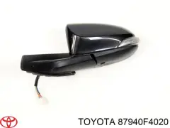 Dış Dikiz Aynası Sol Toyota C-Hr 16>22 (Elektrikli/Katlanır/Astarlı/Sinyallı) - 87940F4020
