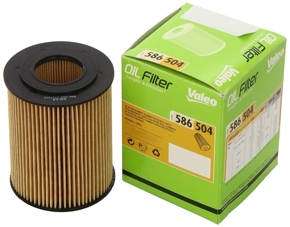 VALEO-586504 - Yağ Filtresi (Opel Astra G Combo В С C-Y17Dt-Z17Dth) 5650380-650300-97223218-93190777