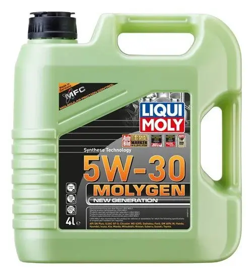 LIQ-9089 - Motor Yağı 5W30 4  Litre Motor Yağı Molygen New Full Sentetik 5W30 4 Litre Api Sp/ Ilsac Gf-6A 4B4L
