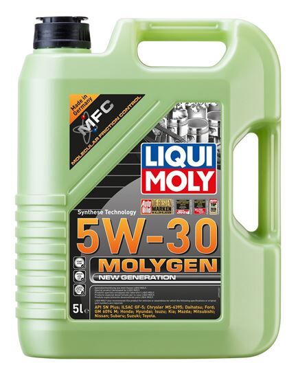 LIQ-9952 - Motor Yağı Molygen New Generation 5W30 5 Litre Api Sp/Ilsac Gf-6A 4B5L