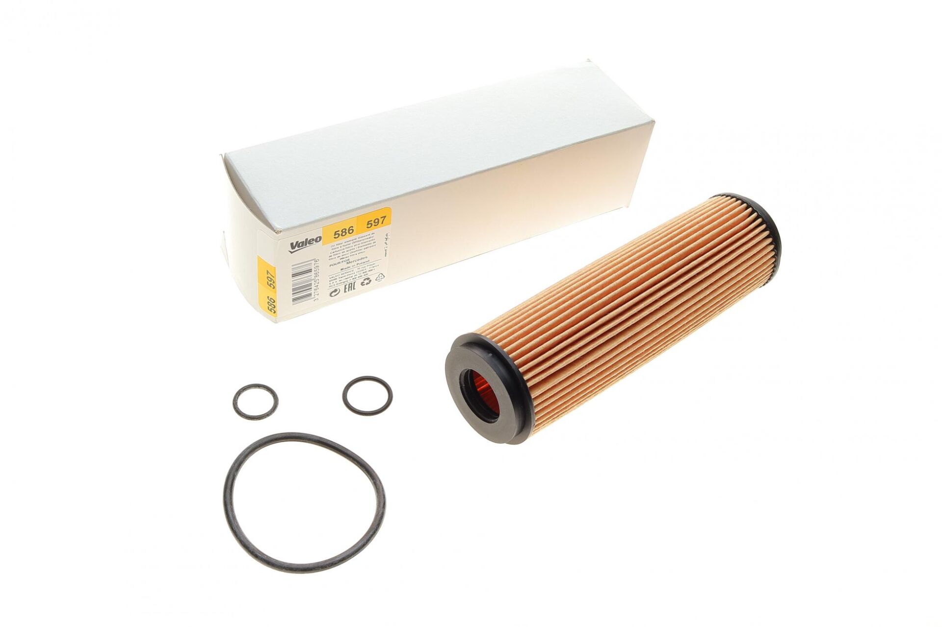 VALEO-586597 - Yağ Filtresi (Mercedes M271 Cgi W204-W212) A2711800509