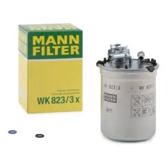 MANN-WK823/3X - Mazot (Yakıt) Filtresi Vw Audi Seat Skoda 6Q0127401H