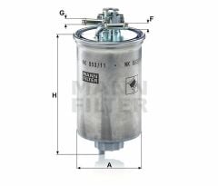 MANN-WK853/11 - Yakıt Filtresi Vw Seat