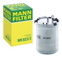 MANN-WK823/2 - Mazot (Yakıt) Filtresi CORDOBA-IBIZA IV-V (02-09) POLO (05 -) - FABIA (05-08) -ROOMSTER 1.4TDI-1.6TDI-1.9TDI 6Q0127400F-6Q0127401F