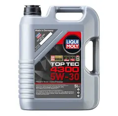 LIQ-2324 - Motor Yağı Top Tec 4300 5W30 5 Litre 485L (Psa B71 22 90 C2/C3 Rn17 Mb226.52