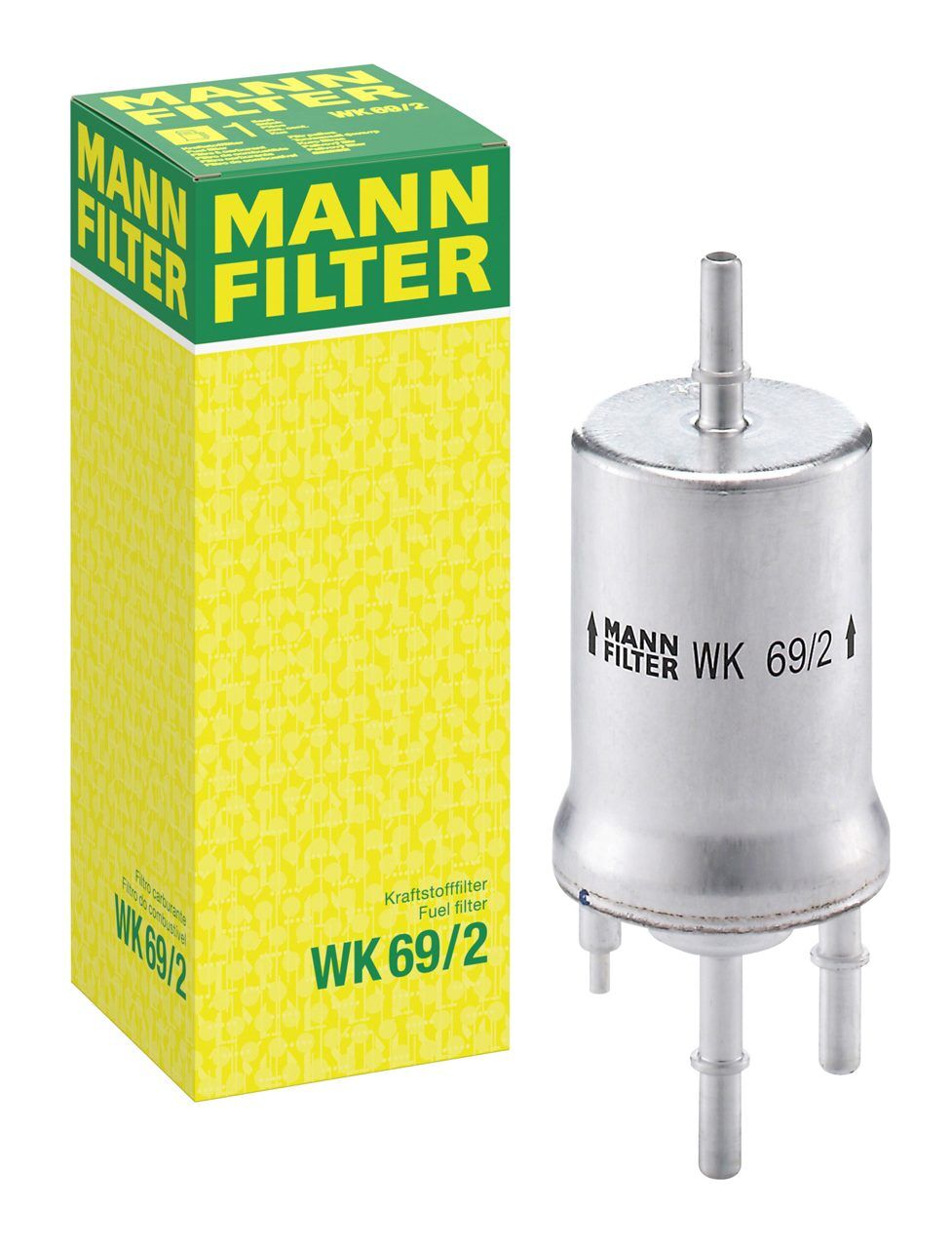 MANN-WK69/2 - Yakıt Filtresi GOLF V-JETTA III-POLO IV-CADDY III-FABIA II-OCTAVIA II-A3-IBIZA IV-1.4-1.6 16V(4 BAR) 6Q0201051A-6Q0201051C-6Q0201051J