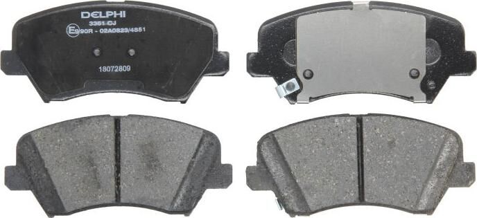 Delphı Lp3361 Balata Ön Fren Hyundai İ30 2016// Kia Ceed 2018  -- 58101G4A05