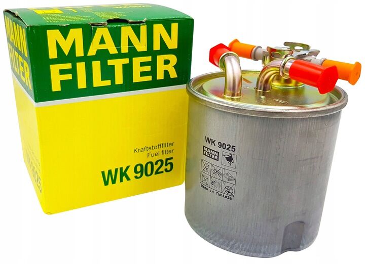 MANN-WK9025 - Filtre Mazot (Yakıt) (Kapali Tip)-(Nissan Qashqai 07/11 1.5 Dci Renault Kaleos 4X4 2.0 Dci) 16400JY09D-16400JD50A-16400JD52A