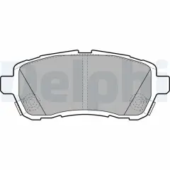 Delphı Lp2306 Ön Balata Fiesta VI 1.4-1.4Tdci 1.6 Tdcı 08=> 1550219-8V512K021Aa-04465B1120