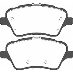 Mga-55598 Ön Fren Balatası ( Ford Courier 14- Fiesta 13- Bmax 12-) 1785193-1765066-1775672-1785193-Ay112K021Bd