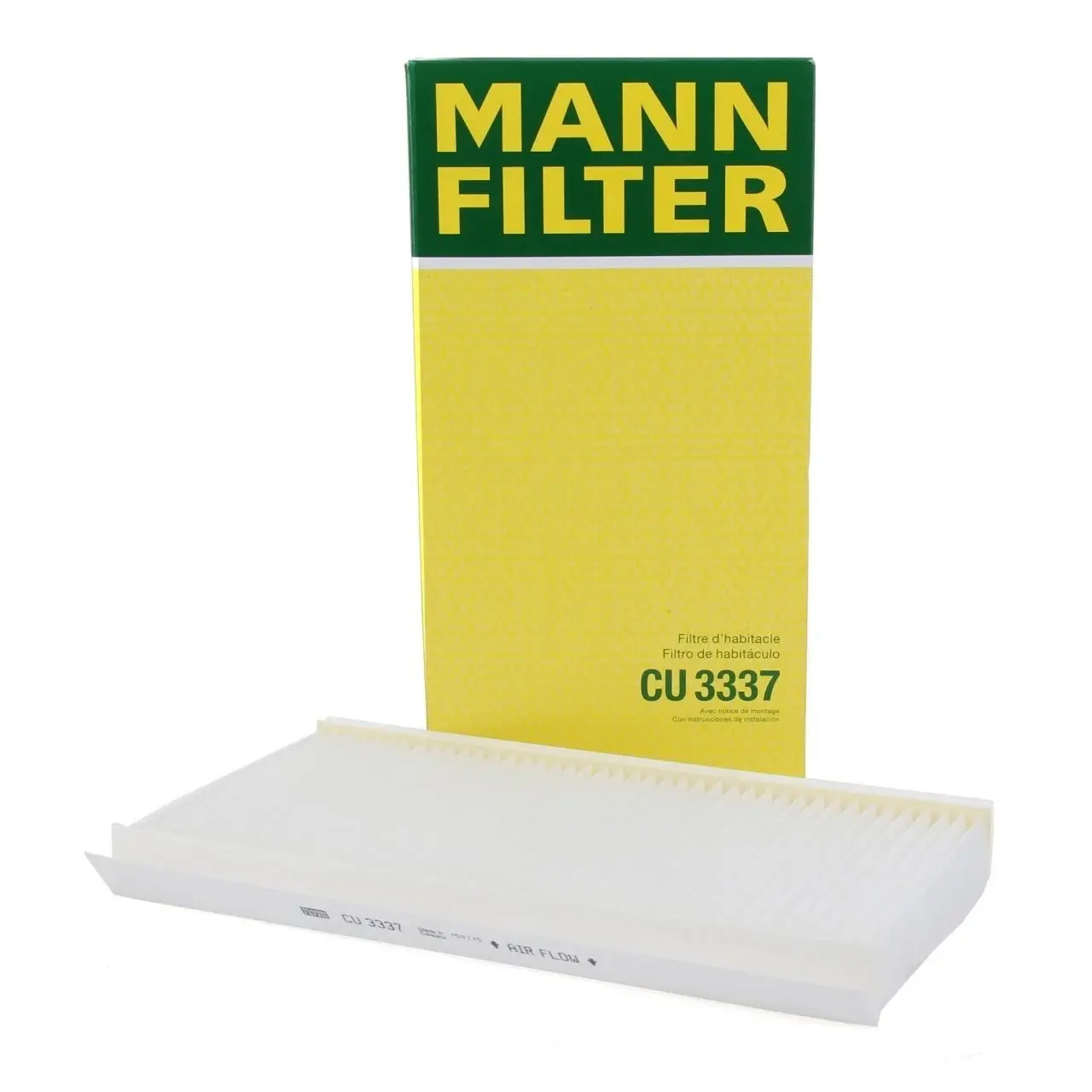 MANN-CU3337 - Polen Filtresi (Opel Combo 01-Corsa C 00-Vectra C 02-Tigra 04-Signum 1.4-1.6-1.8-16V-2.0Dti 03-) 1808619