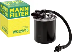 MANN-WK820/18 - Yakıt Filtresi Mercedes Om651 W204-W212-W639-W906 Sprinter A6510901552