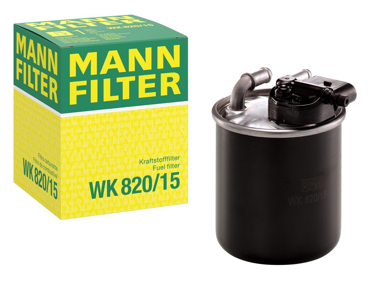 MANN-WK820/15 - Mazot (Yakıt) Filtresi (Mercedes A Serisi A180Cdi 12-A200Cdi 12-/B-C-E Serisi 11-/S Serisi S350 11-) A6420906352