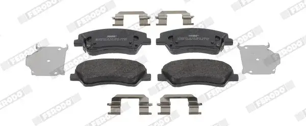 Mga-55754 Ön Fren Balatası ( Kia Rio IV 2017>>) 58101H8A55-581011Ra00-581011Ra05-581011Wa35