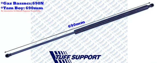 Bagaj Amortisörü Kangoo 00>