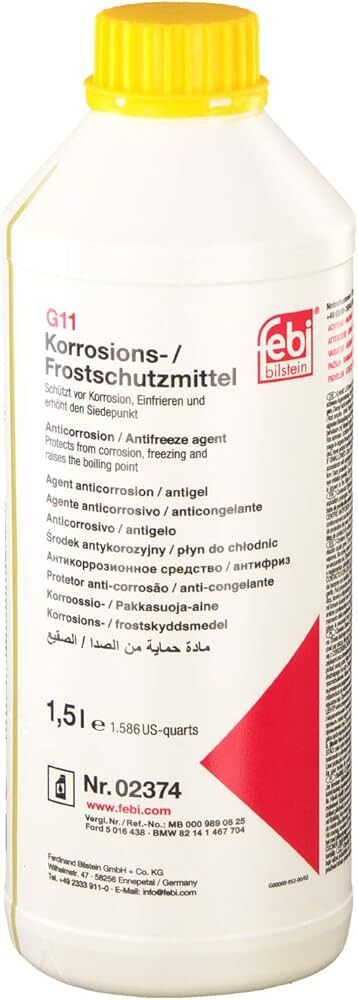 ANTİFRİZ 1.5 LT ORGANİK SARI -56 DERECE