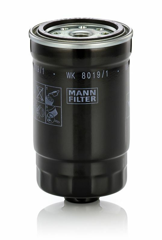 MANN-WK8019/1 - Yakıt Filtresi Hyundai H-1 2.5Crdi 08-i30 1.6Crdi 07-11-Kia Ceed 1.6Crdi 07- 319224H000-319224H001-319224H900