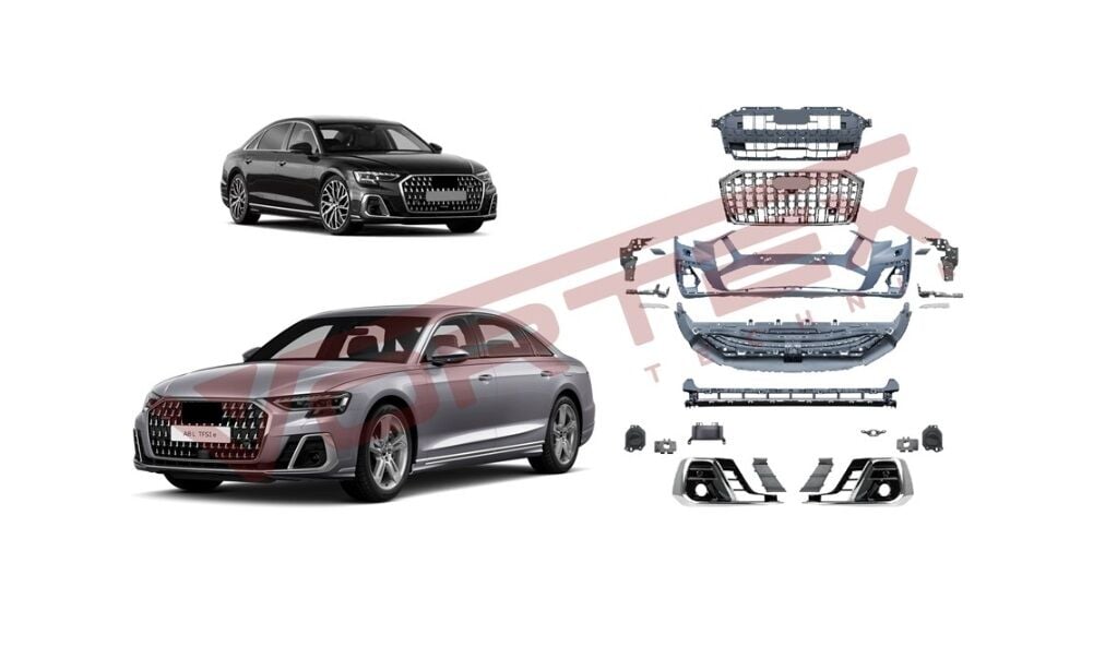 AUDI A8 ÖN TAMPON SETİ (HORCH EDITION) A8 2022- 4N0853651N