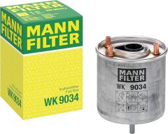 MANN-WK9034 - Yakıt Filtresi (Ford Focus 1.6Tdci 2011-)(Peugeot 301 1.6 Vti-206-308-508-Partner 1.6Hdi 10/Berlingo 1.6HDI Citroen C-Elysee 1.6 Vte 1906.E6-1901.97-1904.46-9672320980