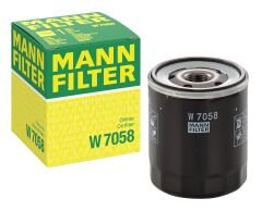 MANN-W7058 - Yağ Filtresi (Citroen C-Elysee 1.2Vti 12-/C3 II 12-/C4 04-/ Ds5 08-/Peugeot 208-307-308-2008) 1109.AL-1109.AP