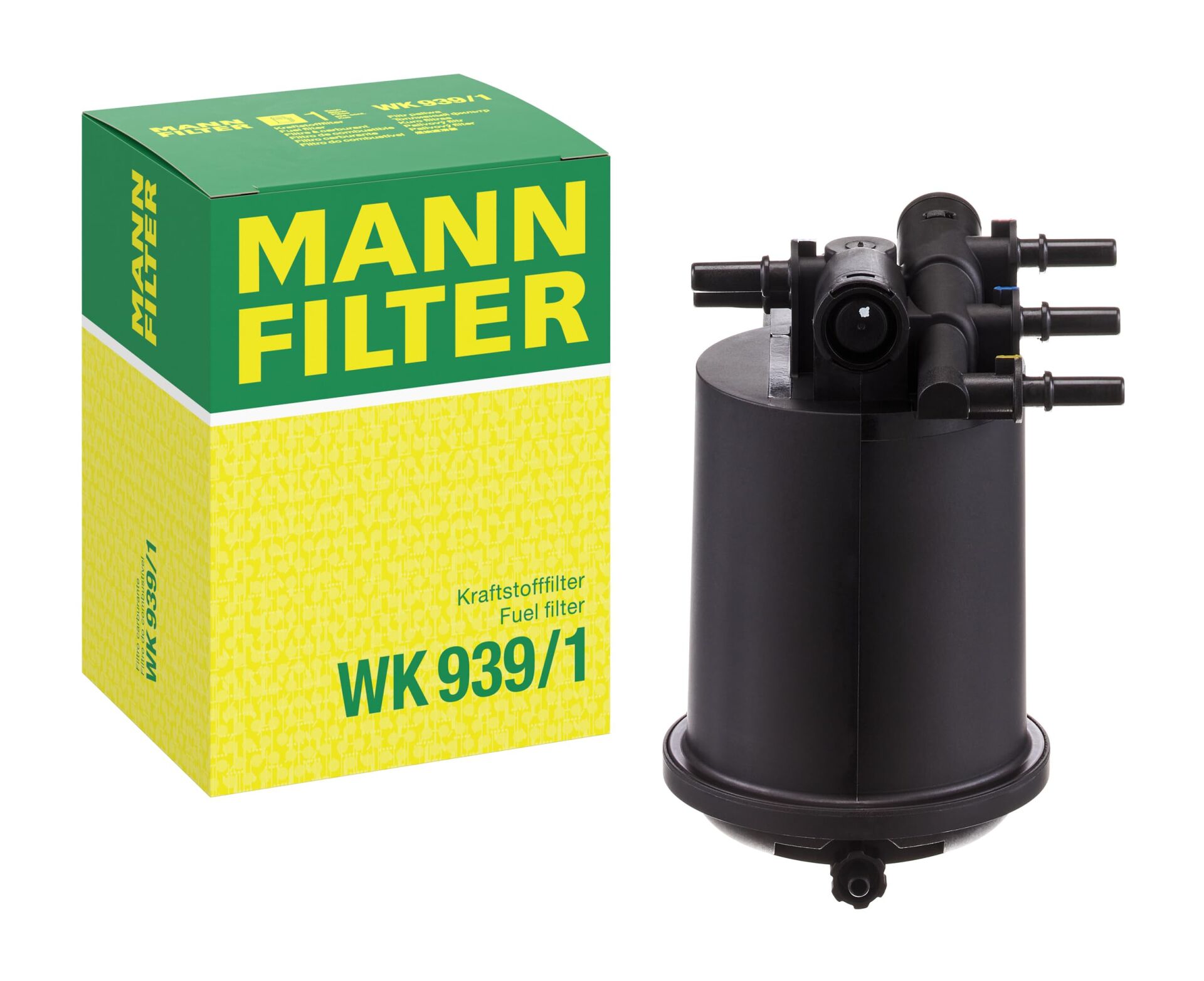 MANN-WK939/1 - Mazot (Yakıt) Filtresi (Renault Megane II / Laguna II 1.9Dci/Master 2.2Dci) 8200416946-7700109585