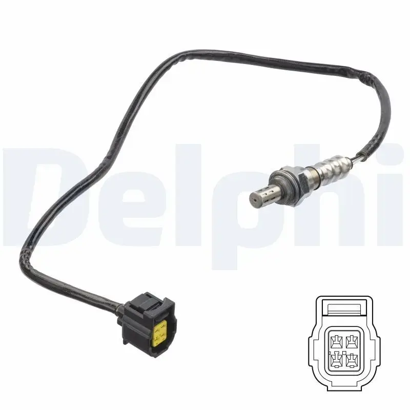DELPHI ES21342-12B1 Oksijen Sensörü (Katalızator Sonrası) W204 11>14 W212 09>13 C207 10-13 R172 11> - A0065422218 -