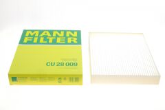 MANN-CU28009 - Kabin (Polen) Filtresi Karbonlu Ford Focus IV 1.0-1.5-2.0 Ecoboost, Ecoblue 2018-/ JX6A180483EA