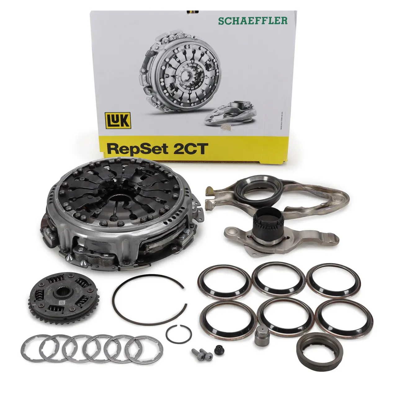 Debriyaj Seti (Baskı Balata) DSG Kavrama (Repset 2Ct) Golf 7 13>Passat 14>Polo 17>Touran 15>A3 12>Q2 16>Leon 12> 1.5 Tsi Octavia 13> Superb 3 15> 0Am141017Db-0Am141017Eb