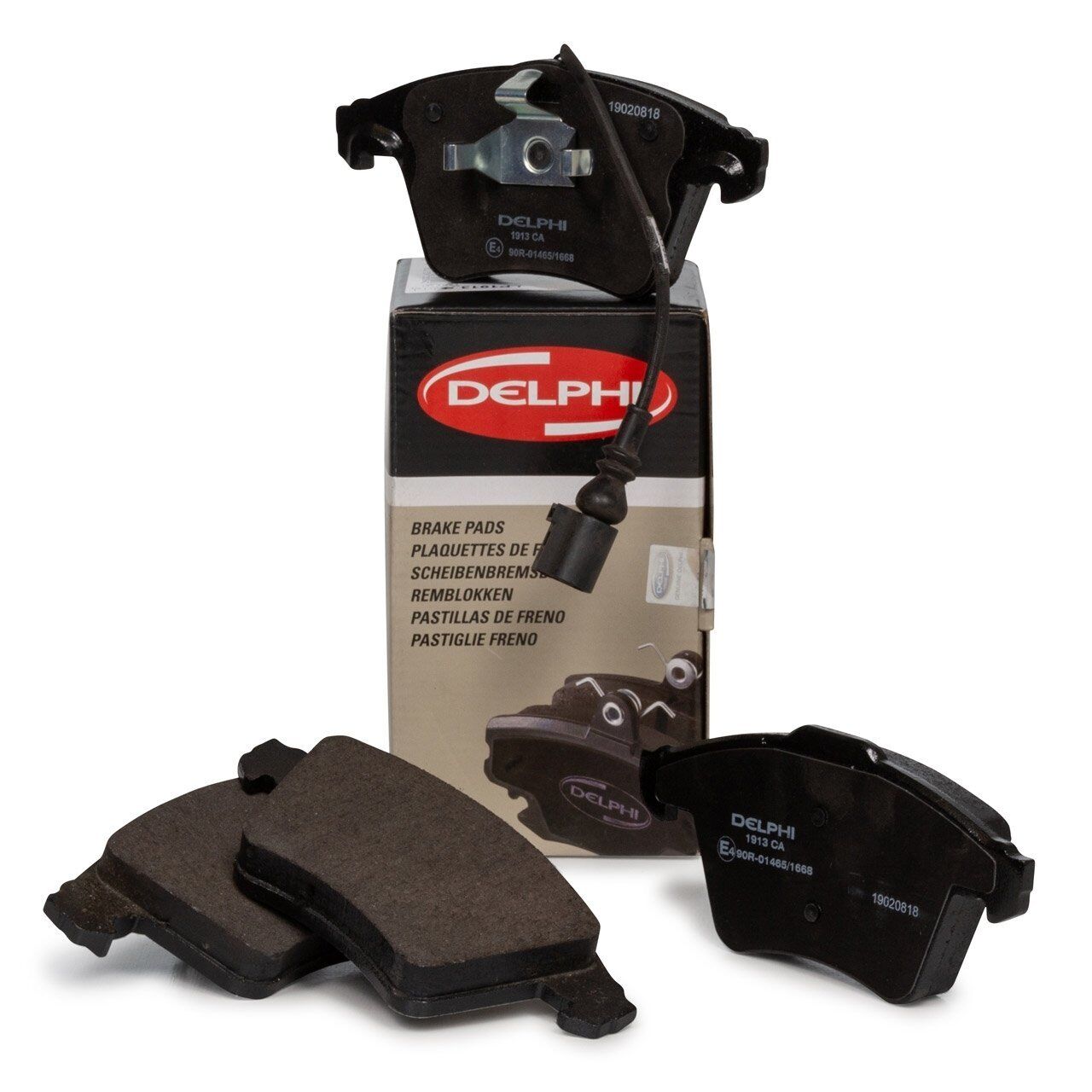 Delphı Lp1913 Fren Balatası Ön Fişli Wva 23748 Volkswagen Transporter T5 16 Jant 2003=> 7H0698151-7H0698151B