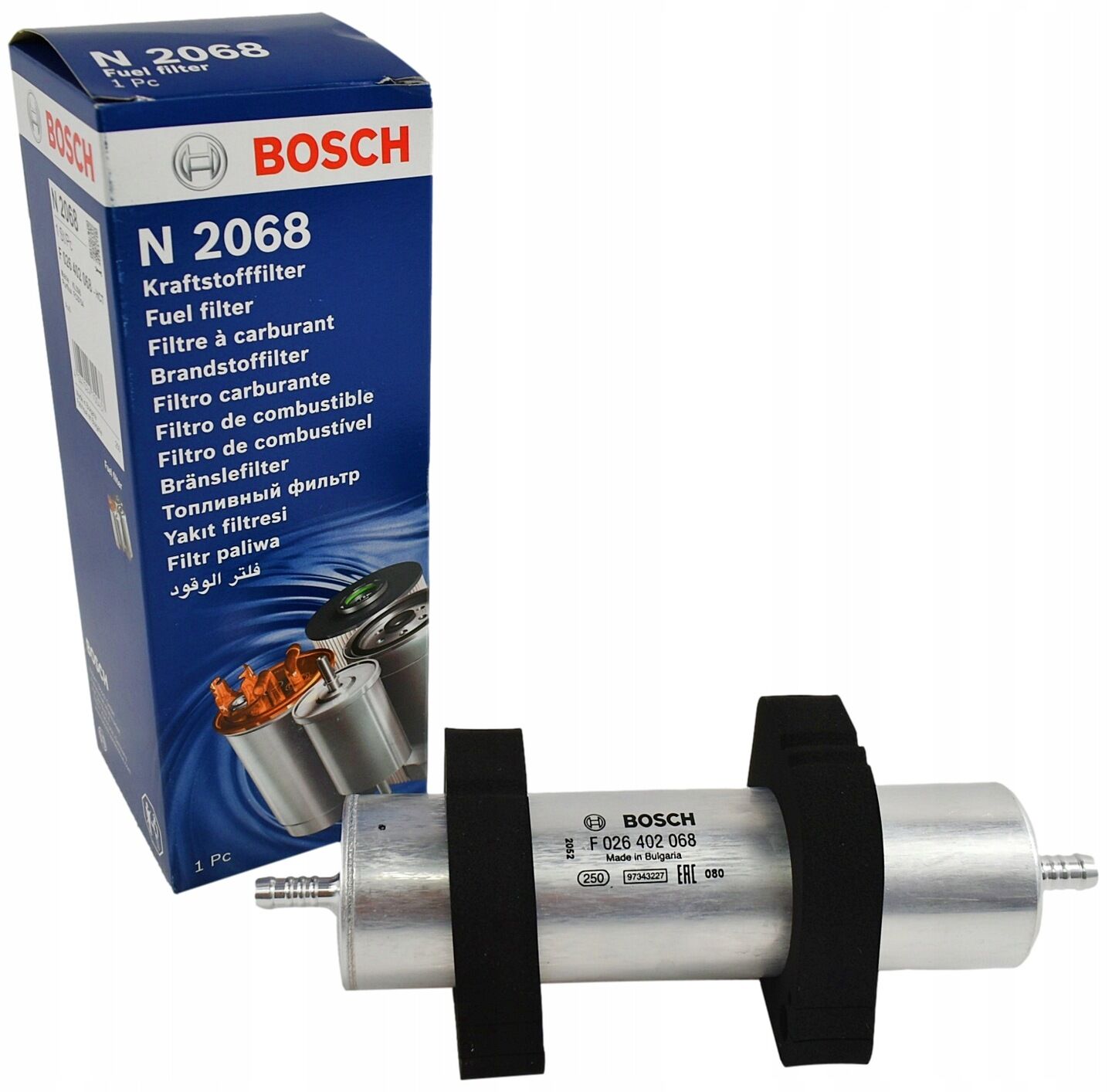 BOS-F026402068 Mazot Filtresi (Audi A4 08-16 A5 08-17 A6 11 Q5 09-17 Q7 10-15) - 8T0127401A